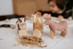 Handmade Wooden Donkey><noscript><img width=