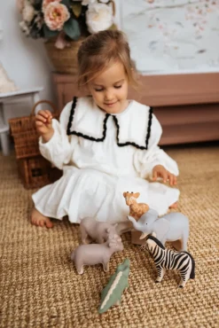 Handmade Wooden Hippo><noscript><img width=