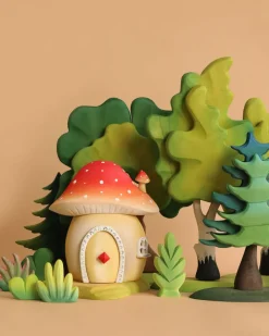 Handmade Wooden Mushroom House>Bumbu Toys Clearance