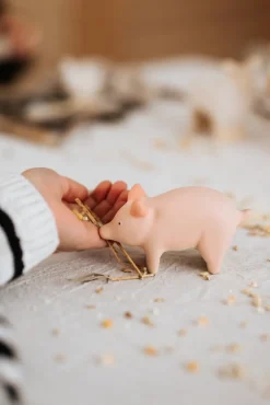 Handmade Wooden Pig>Meshka And Friends Discount