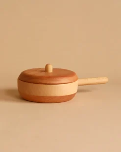 Handmade Wooden Pretend Pan>Tateplota Online