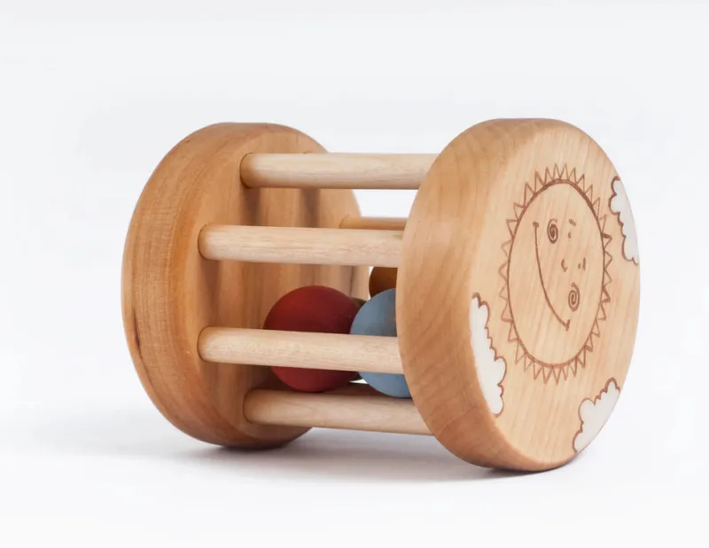 Handmade Wooden Rattle>Friendly toys Fashion