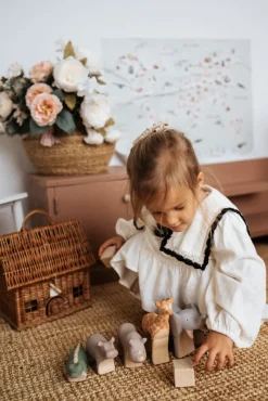 Handmade Wooden Rhinoceros><noscript><img width=