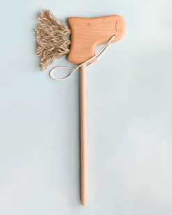 Handmade Wooden Riding Horse><noscript><img width=