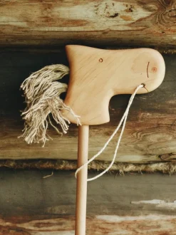 Handmade Wooden Riding Horse><noscript><img width=