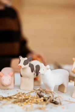 Handmade Wooden Sheep><noscript><img width=