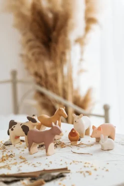 Handmade Wooden Sheep><noscript><img width=