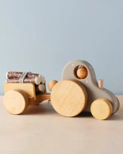 Handmade Wooden Tractor>Friendly toys Outlet