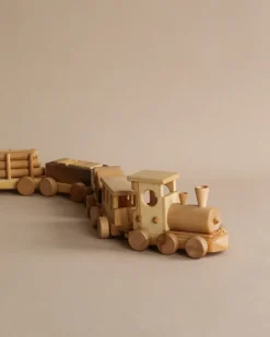 Handmade Wooden Train - Extra Long>DK Hot