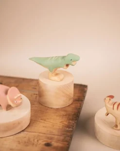 Handmade Wooden T-rex Dinosaur><noscript><img width=