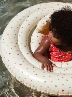Inflatable Baby Swim Ring - Multi Hearts>Konges Sløjd New