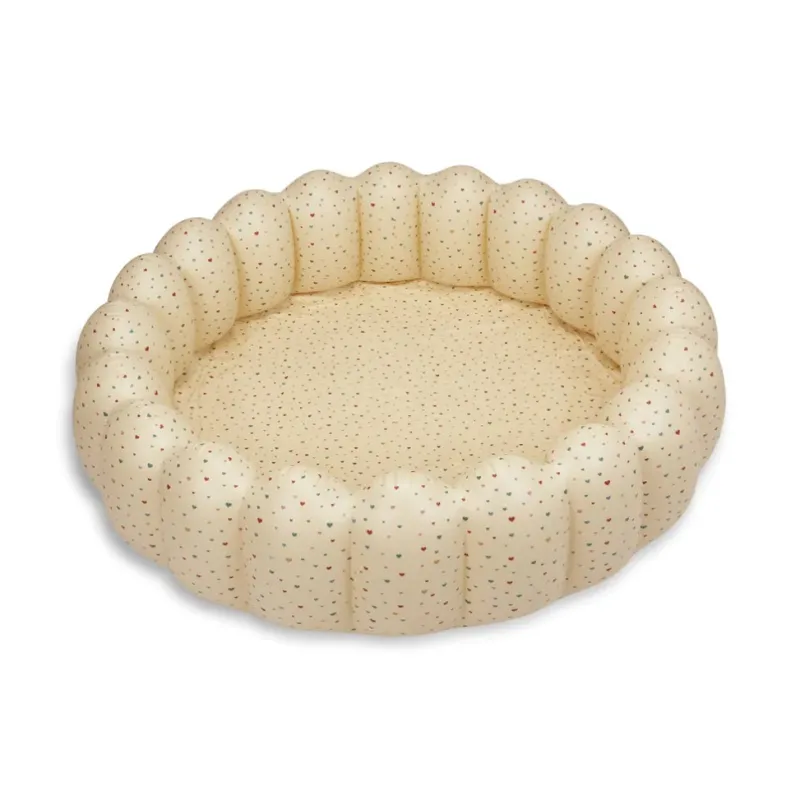 Inflatable Large Shell Pool - Multi Hearts>Konges Sløjd Online