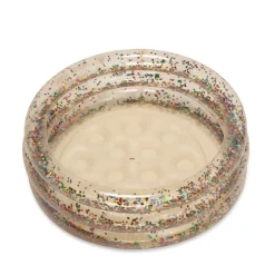 Inflatable Mini Pool - Transparent Confetti Hearts><noscript><img width=