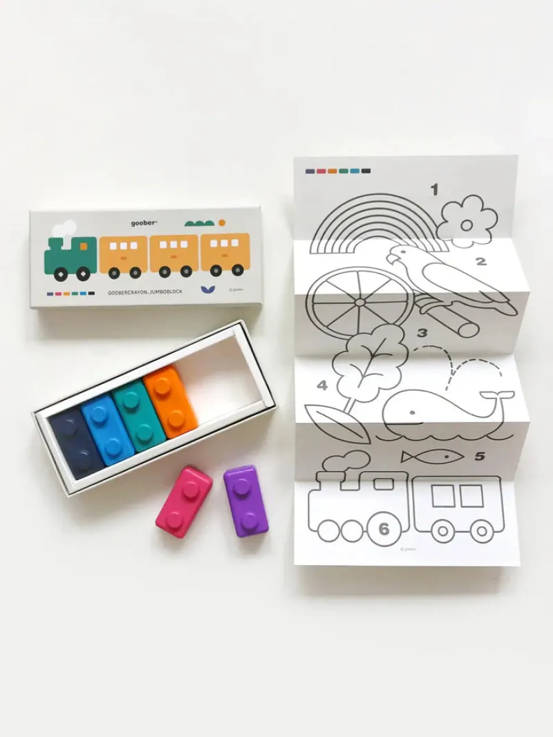 Jumbo Block Crayons>Goober Hot