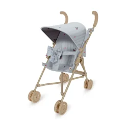 Konges Sloejd Zoe Bow Doll Stroller - Cherry Blue>Konges Sløjd Clearance
