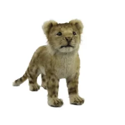 Lion Cub Standing Stuffed Animal>Hansa Outlet