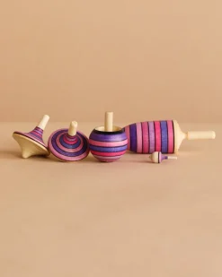 Mader Spinning Top Champion Learning Set - Lilac>Mader Kreiselmanufaktur Outlet