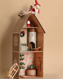 Cardboard Two-Story Gingerbread House>Maileg Online
