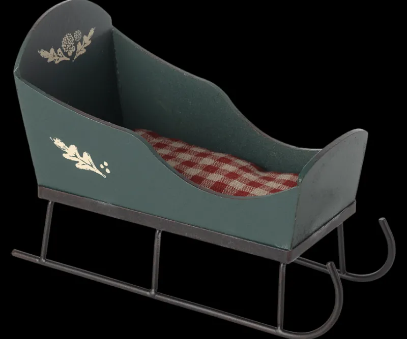 Christmas Sleigh - Green>Maileg Online