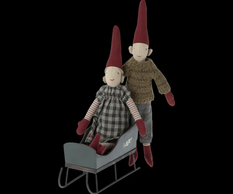 Christmas Sleigh - Green>Maileg Online