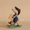 Cowboy Mouse On Rocking Horse, Little brother>Maileg Clearance