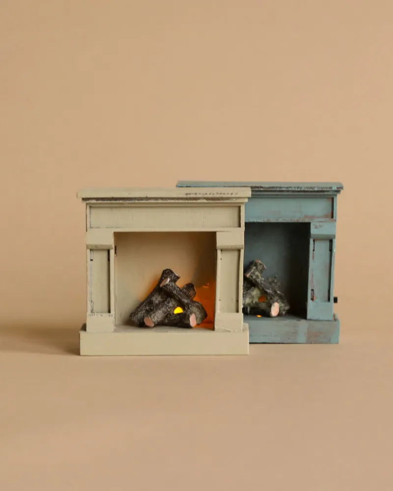 Fireplace, Mouse>Maileg Hot