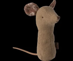 Lullaby Friend Rattles, Mouse Rattle - Light Umber>Maileg Hot