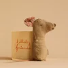 Lullaby Friend Rattles, Mouse Rattle - Light Umber>Maileg Hot