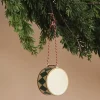 Metal Ornament, Large Drum - Dark Green>Maileg Best
