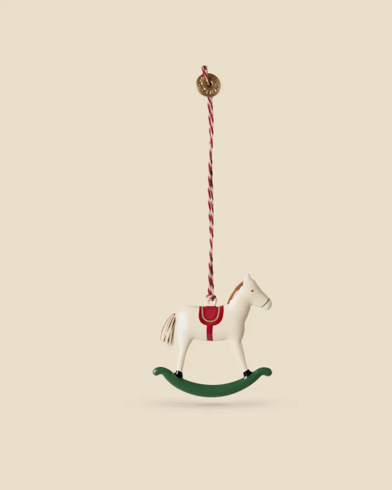 Metal Ornament, Rocking Horse>Maileg Discount