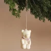 Metal Ornament, Teddy Bear - Off White/Rose>Maileg Outlet