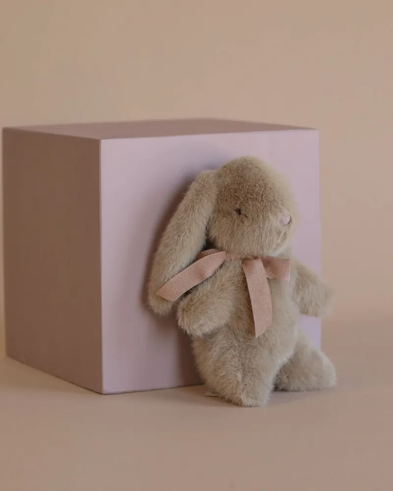 Plush Bunny, Mini - Dusty Brown>Maileg Fashion