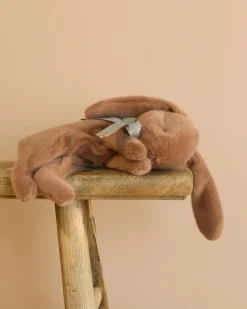 Plush Sleeping Bunny - Soft Brown>Maileg Clearance