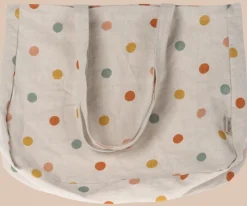Tote Bag With Multi Dots - Small>Maileg New