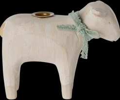 Wooden Candle holder - Mint Lamb><noscript><img width=