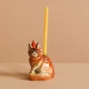 Maine Coon Cat Cake Topper>Camp Hollow Porcelain Animal Treasures Fashion