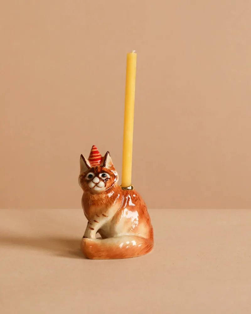 Maine Coon Cat Cake Topper>Camp Hollow Porcelain Animal Treasures Fashion