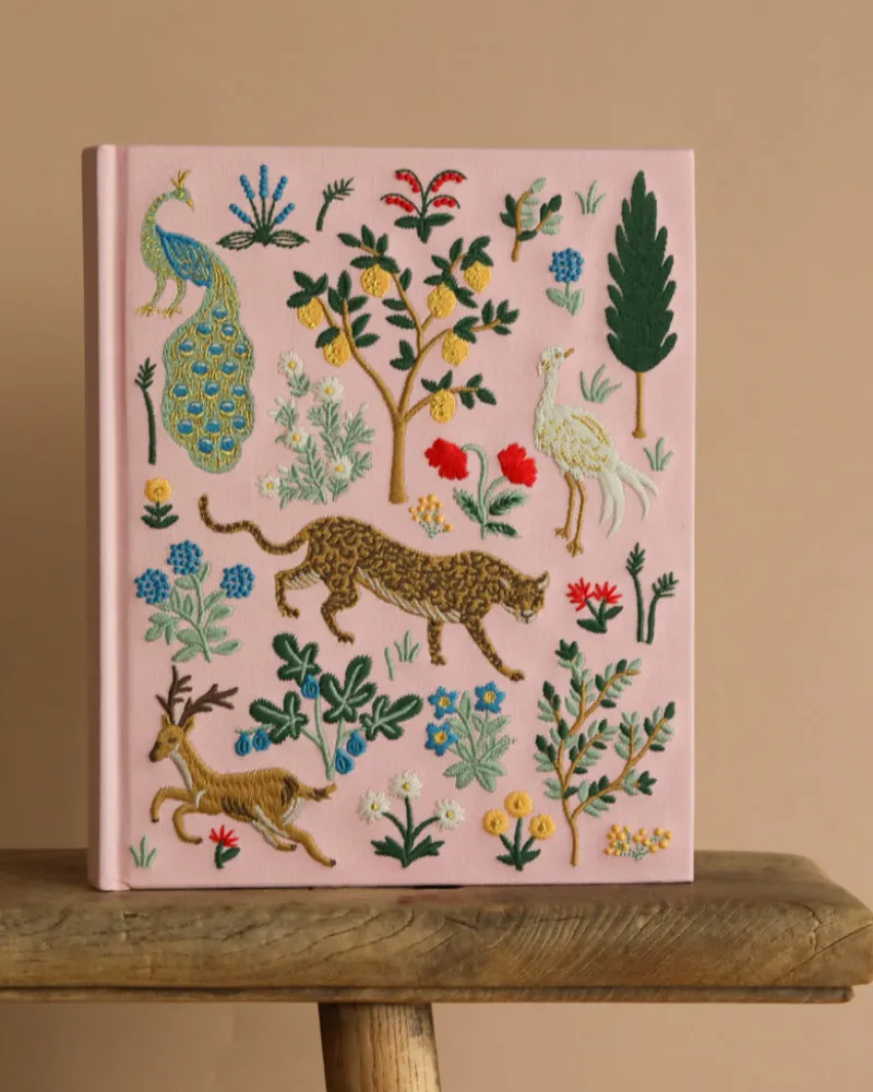 Menagerie Embroidered Sketchbook>Rifle Paper Co. New