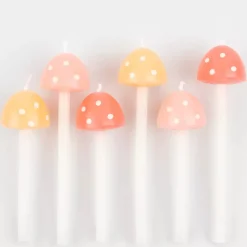 Mushroom Birthday Candles>Meri Meri Online