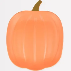 Reusable Bamboo Pumpkin Plate><noscript><img width=