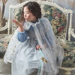 White Tulle Star Cape Costume - Final Sale>Meri Meri Best