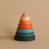 Mini Wooden Pyramid Stacker - Tropics>SABO concept Discount