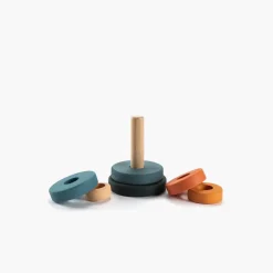 Mini Wooden Pyramid Stacker - Tropics><noscript><img width=