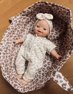 11" Doll Clothing | Lili Jumpsuit & Headband in Fleece - Féline>Minikane New