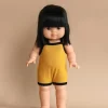 Clothed Standing Doll (14") - Jade-Lou>Minikane Clearance