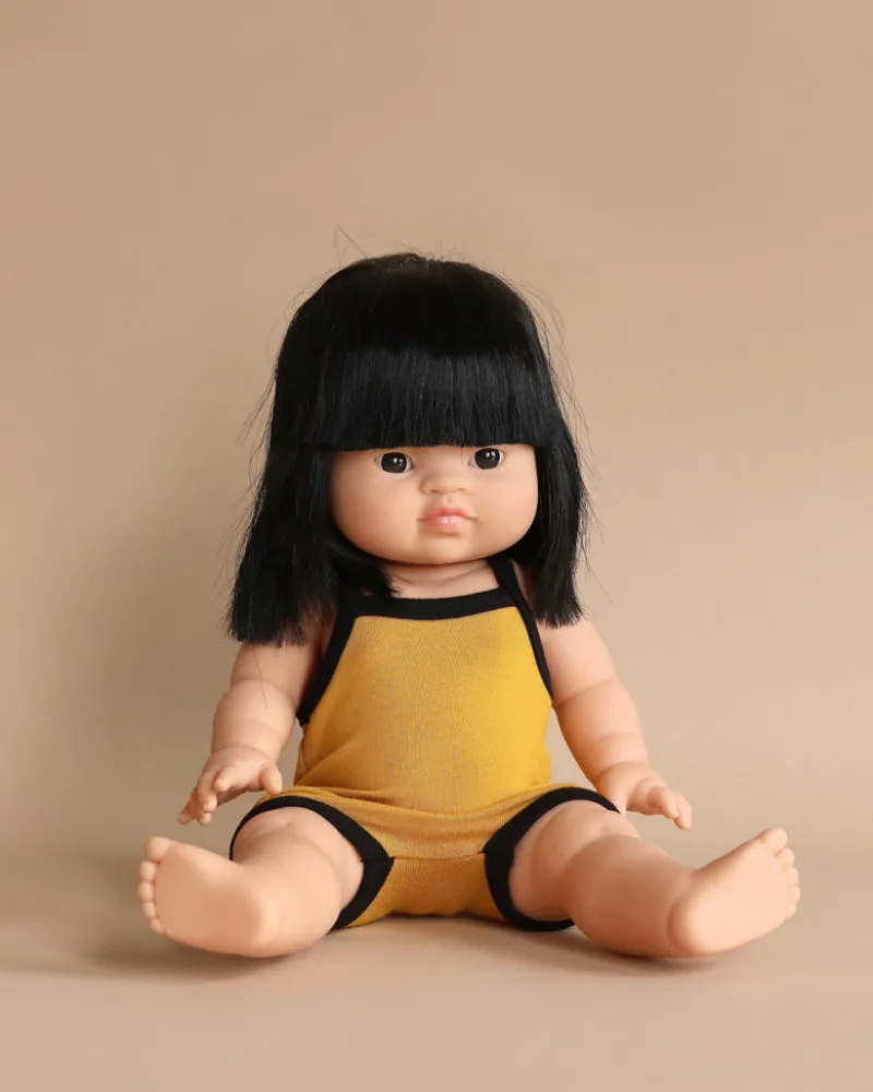 Clothed Standing Doll (14") - Jade-Lou>Minikane Clearance