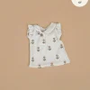 Doll Clothing | Emile & Ida, Emilia Dress in Soft Terrycloth - Flower>Minikane New