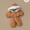 Doll Clothing | Gigi Vichy Ski Suit - Caramel>Minikane Discount