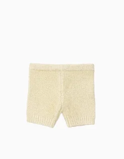 Doll Clothing | Vito Shorts in Knit Wool - Cream>Minikane New