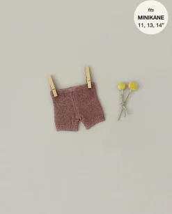 Doll Clothing | Vito Shorts in Knit Wool - Caramel>Minikane Online